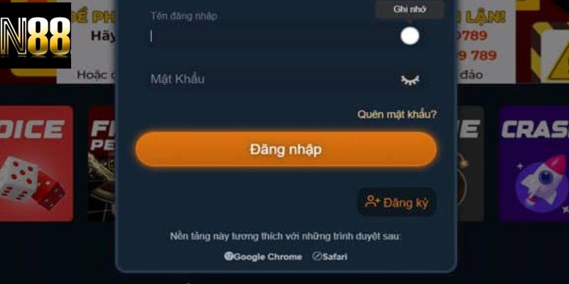 Hướng dẫn cách đăng nhập